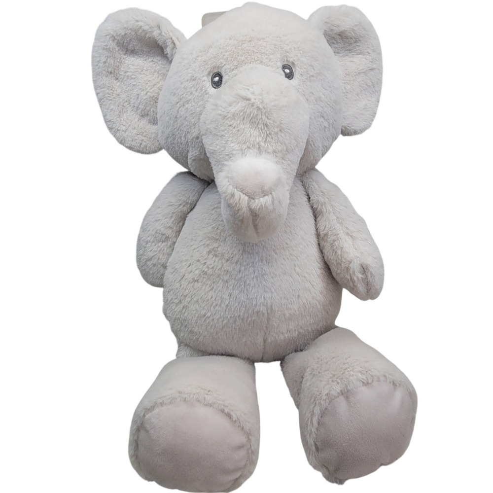 Kellybaby Kellytoy Elephant Plush Stuffed‎ Animal Floppy Crinkle Ears Rattle New